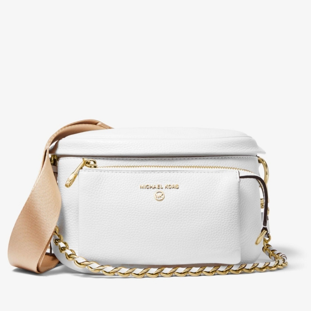 Michael Kors Slater Medium Pebbled Leather Sling Pack